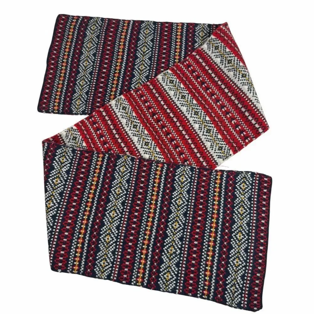 Old Navy Red Blue White Scarf